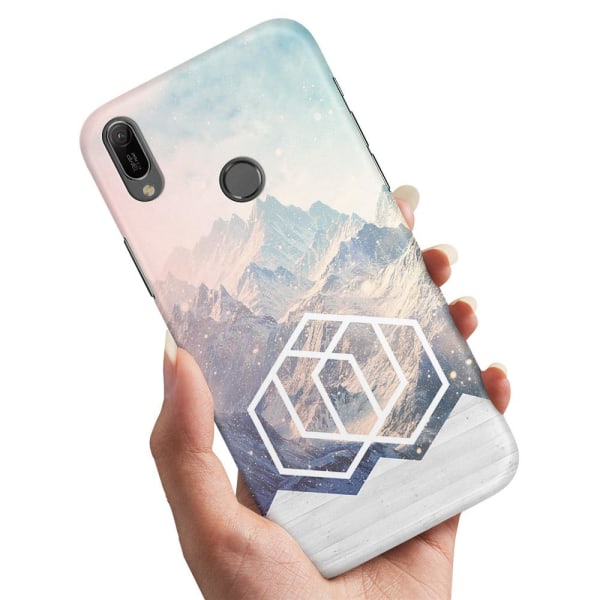 Huawei P30 Lite - Cover/Mobilcover Kunst Bjerg