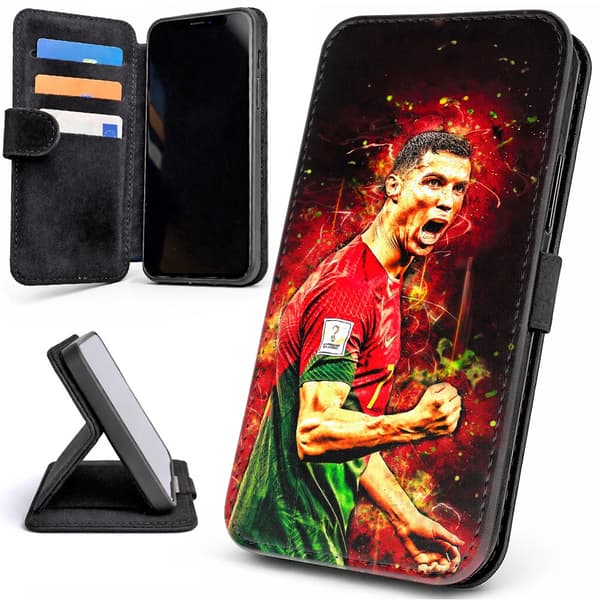 Lommebok Deksel / Mobildeksel til iPhone 17 Pro - Ronaldo