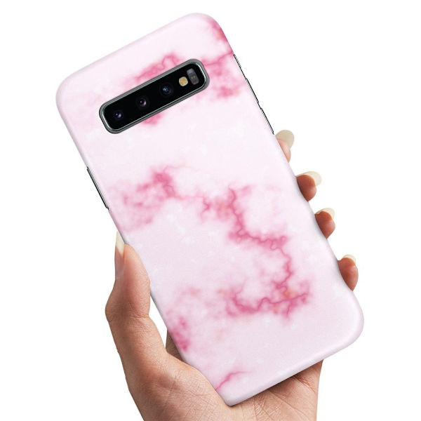 Samsung Galaxy S10 Plus - Kuoret/Suojakuori Marmori Multicolor