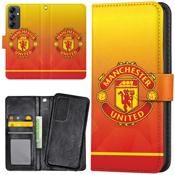 Samsung Galaxy A14 - Lompakkokotelo/Kuoret Manchester United