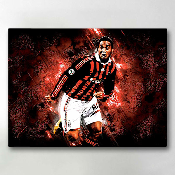 Lerretsbilde / Bilde - Ronaldinho - 40x30 cm - Lerret