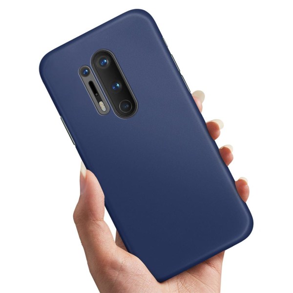 OnePlus 8 Pro - Cover/Mobilcover Mørkblå Dark blue