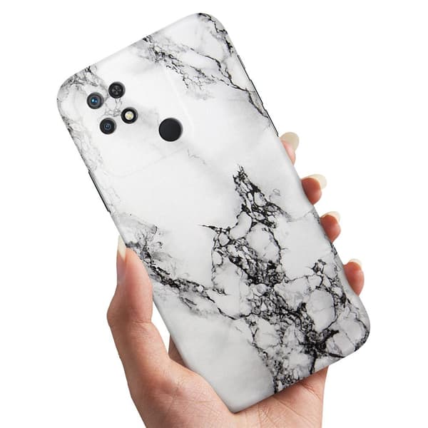 Deksel / Mobildeksel til Xiaomi Redmi 10C - Marmor