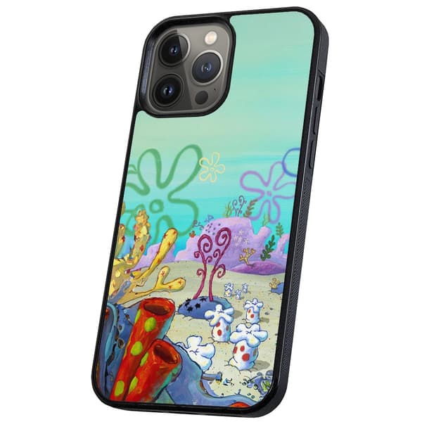 iPhone 13 Pro Max - Cover/Mobilcover Svampebob