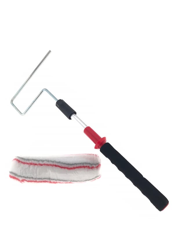 Fleece-roller teleskopisk 80 cm med färggaller