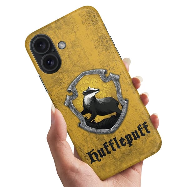 Deksel / Mobildeksel til iPhone 16 - Harry Potter Hufflepuff