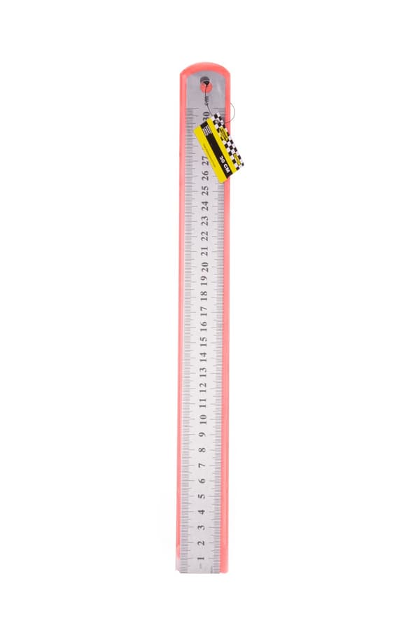 Linjal 30 cm rostfri