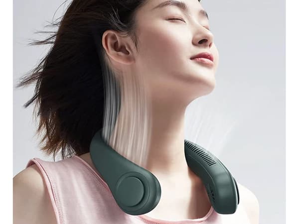 Halsblæser – Bærbar handsfree blæser Green