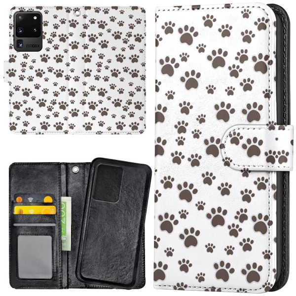 Samsung Galaxy S20 Ultra - Mobilcover/Etui Cover Pote Mønster
