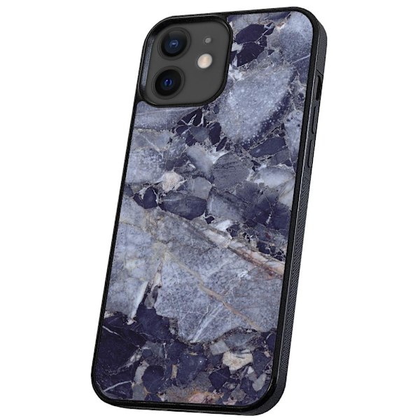 iPhone 12 Mini - Deksel/Mobildeksel Marmor