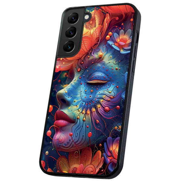 Samsung Galaxy S22 Plus - Cover/Mobilcover Psychedelic
