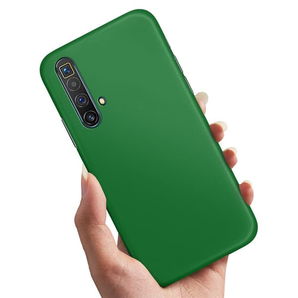 Deksel / Mobildeksel til Realme X3 SuperZoom - Grønn Green