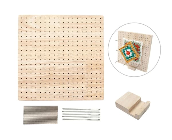 Blokkeringsbrett / Hekleplate - Blocking board for Hekling