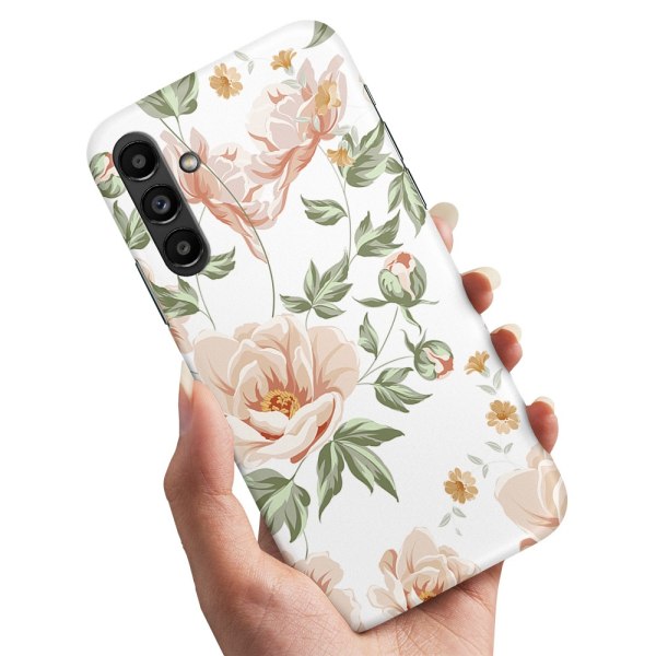 Samsung Galaxy S24 - Cover/Mobilcover Blomstermønster