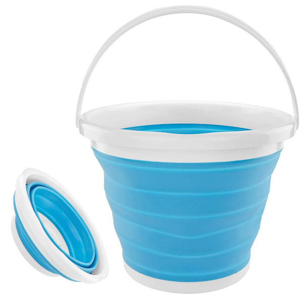 Taitettava Silikonisanko - 3,5 litraa Multicolor