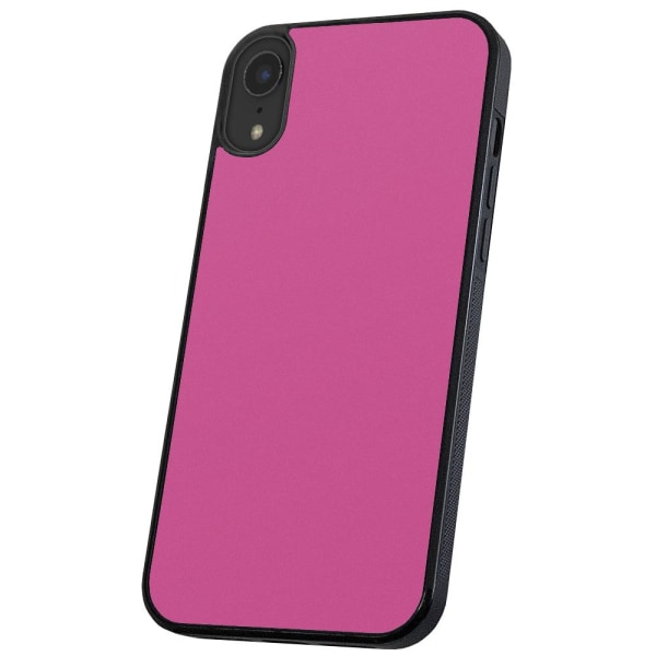 iPhone XR - Deksel/Mobildeksel Rosa Pink