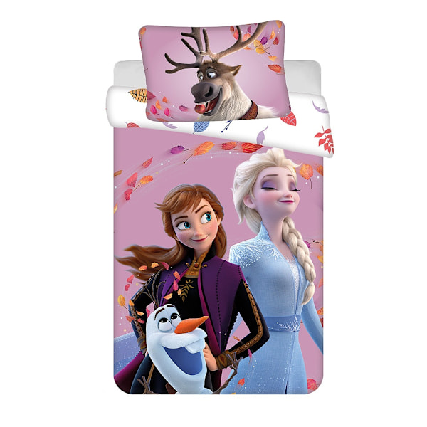 Barnsängkläder Disney Frost, 100×135 cm och 40×60 cm