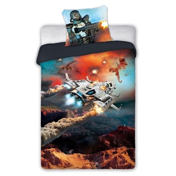 Sängöverkast för gamers 140×200 cm, 70×90 cm