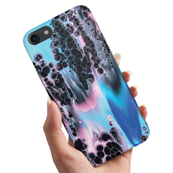 iPhone 5/5S/SE - Kuoret/Suojakuori Marmori Multicolor