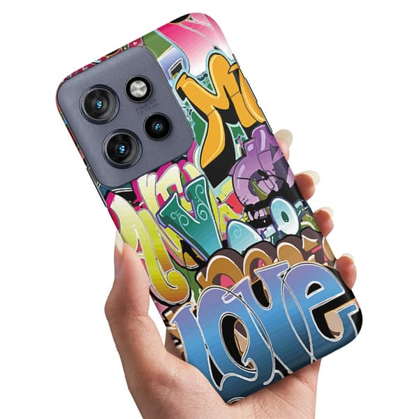Deksel / Mobildeksel til Motorola Edge 50 Neo - Graffiti