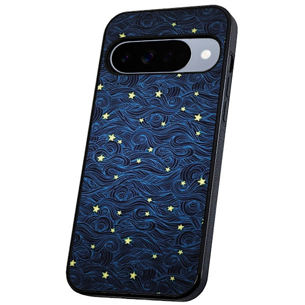 Google Pixel 10/10 Pro - Deksel/Mobildeksel Stjernemønster