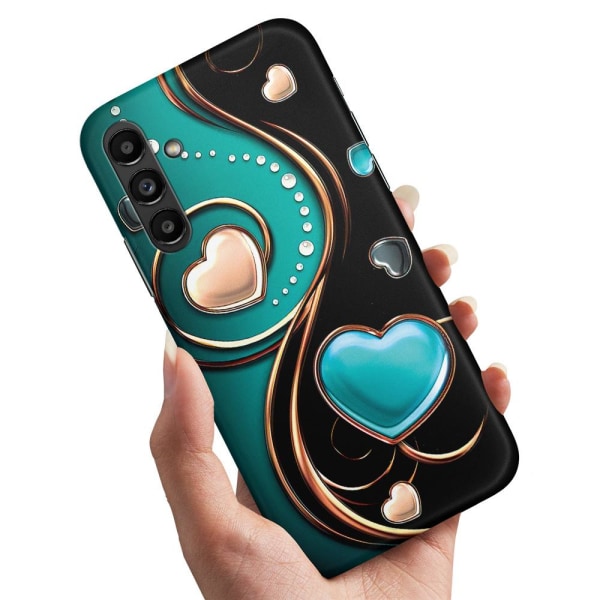 Samsung Galaxy A54 - Cover/Mobilcover Hjerter