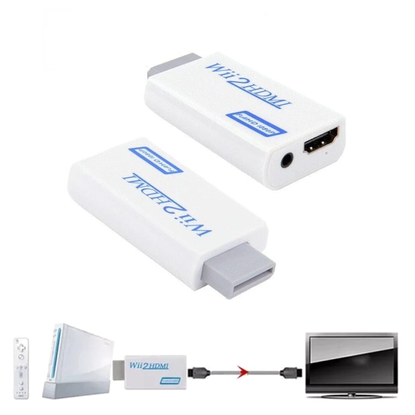 Wii til HDMI-adapter (1080p) Konverter / Konverter Multicolor