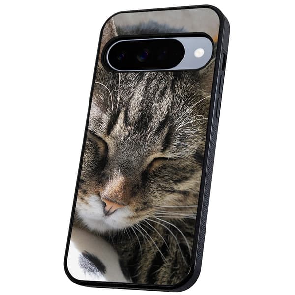 Google Pixel 10/10 Pro - Cover/Mobilcover Sovende Kat