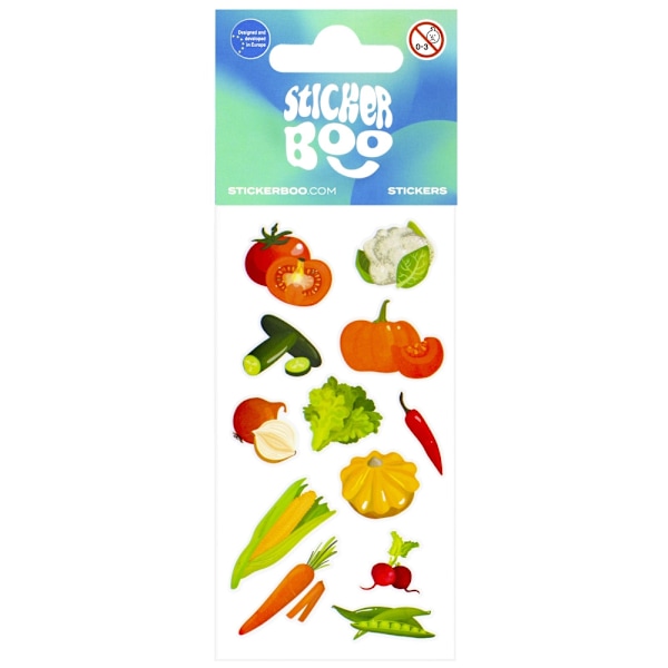 Grönsakssticker set