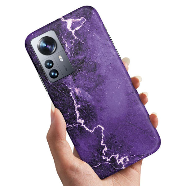 Deksel / Mobildeksel til Xiaomi 12 - Marmor Multicolor