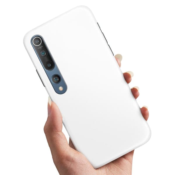Deksel / Mobildeksel til Xiaomi Mi 10 / 10 Pro - Hvit White