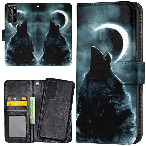Huawei P40 Pro - Mobilcover/Etui Cover Wolf