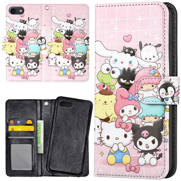 iPhone 16e - Plånboksfodral/Skal Sanrio Kitty