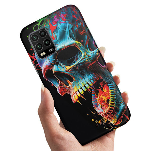Deksel / Mobildeksel til Xiaomi Mi 10 Lite - Skull
