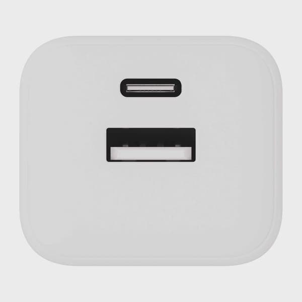X2O 35W dubbel hemmaladdare USB-C/A GaN vit