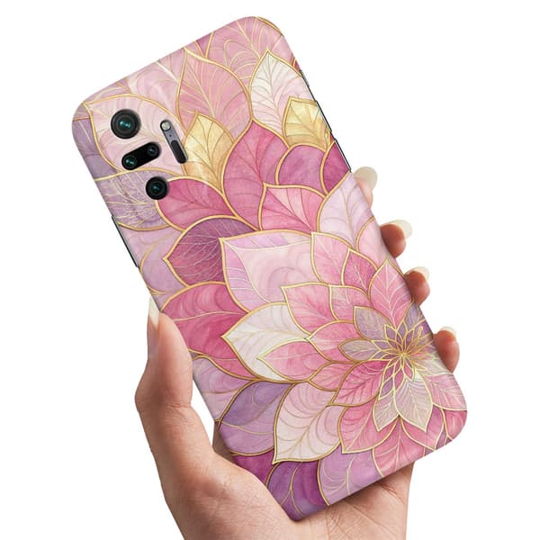 Deksel / Mobildeksel til Xiaomi Redmi Note 10 Pro - Flower