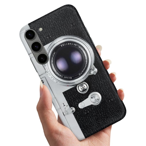 Samsung Galaxy S23 Plus - Cover/Mobilcover Retro Kamera