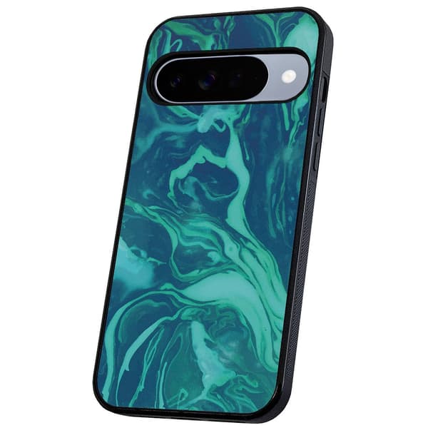 Google Pixel 10/10 Pro - Cover/Mobilcover Marmor