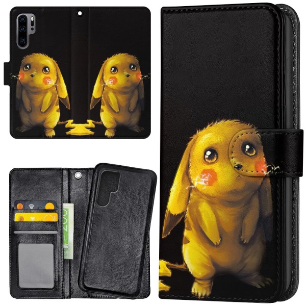 Huawei P30 Pro - Plånboksfodral/Skal Pokemon