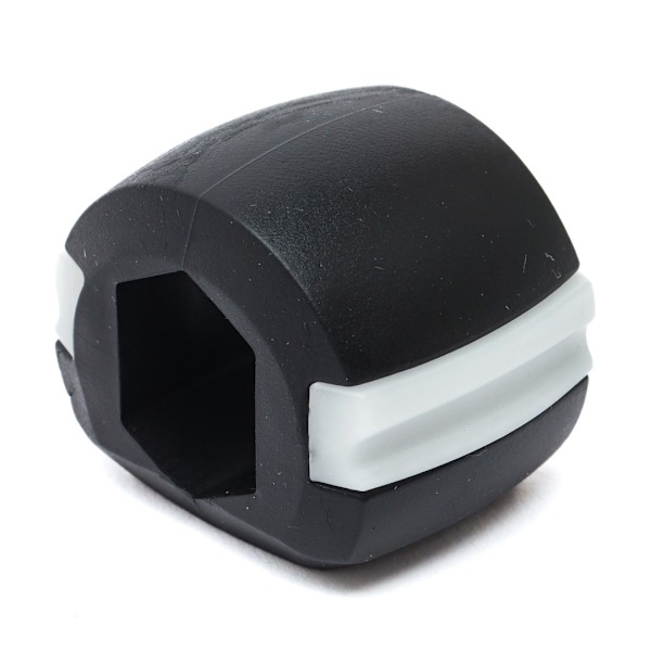 2-Pak Kjeven trener / Jawline Exerciser - Trening for Ljevemusklene Black