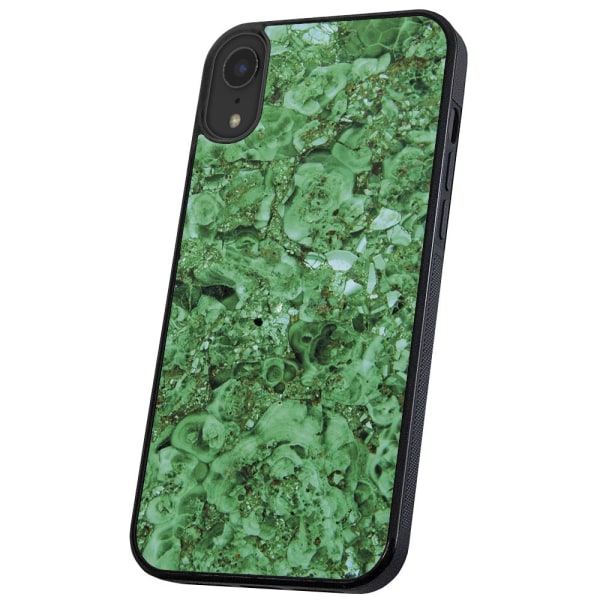 iPhone XR - Deksel/Mobildeksel Marmor Multicolor