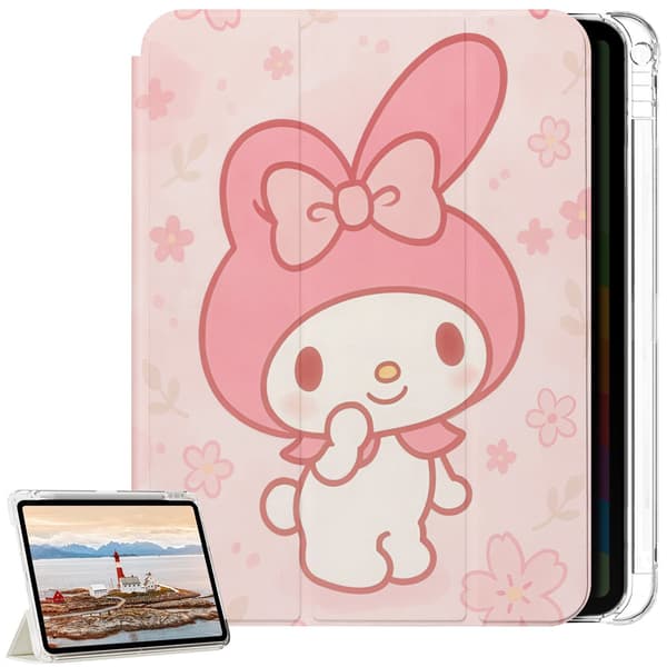 Cover til iPad Mini 6th gen / iPad Mini (A17 Pro) - A15/A17 Pro - 2021/2024 - 8.3" - My Melody Kitty