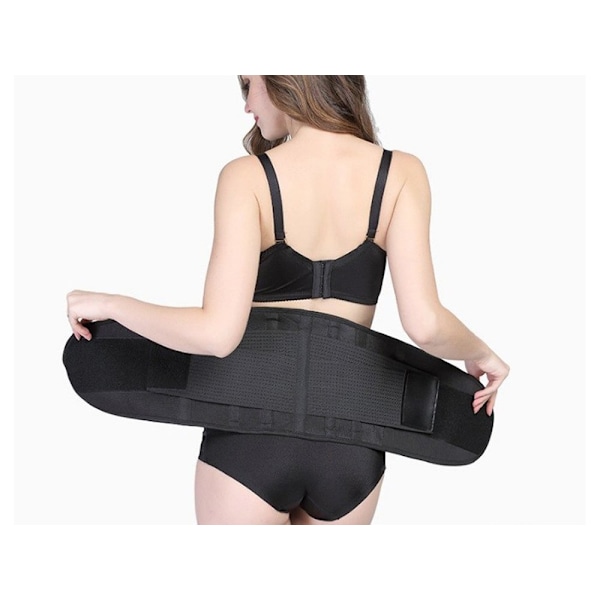 Waist Trainer / Midjetränare - Korsett Black L