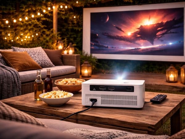 Projektor Android 4K Wi-Fi bluetooth LCD 100 tum