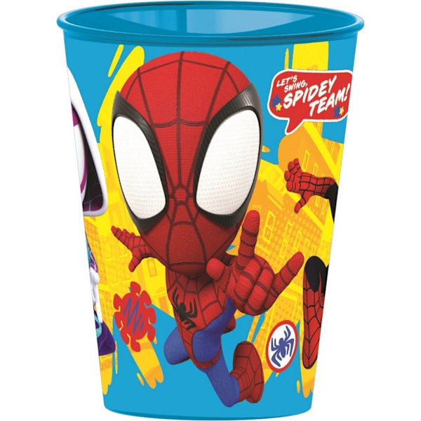 Spindelmannen kopp, plast 260 ml
