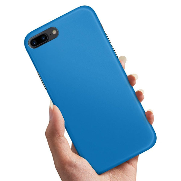 Deksel / Mobildeksel til iPhone 7 / 8 Plus - Blå Blue