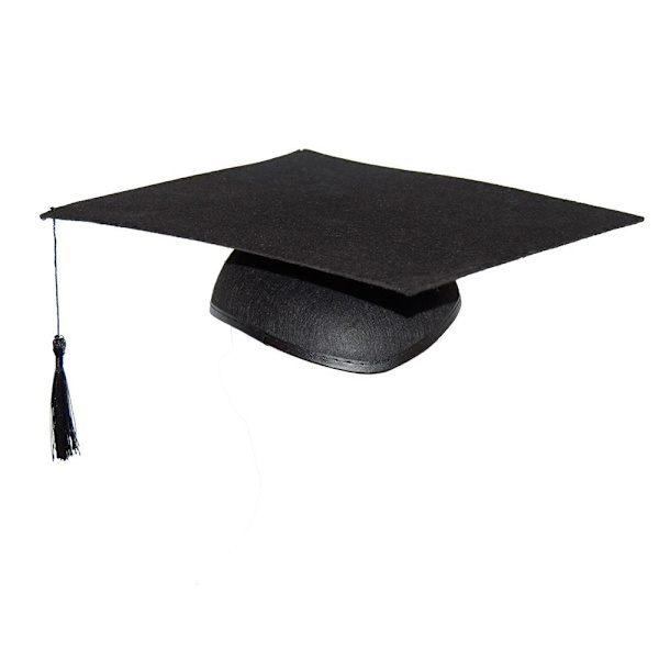 Eksamenshat / Studenterhue – Klassisk Black