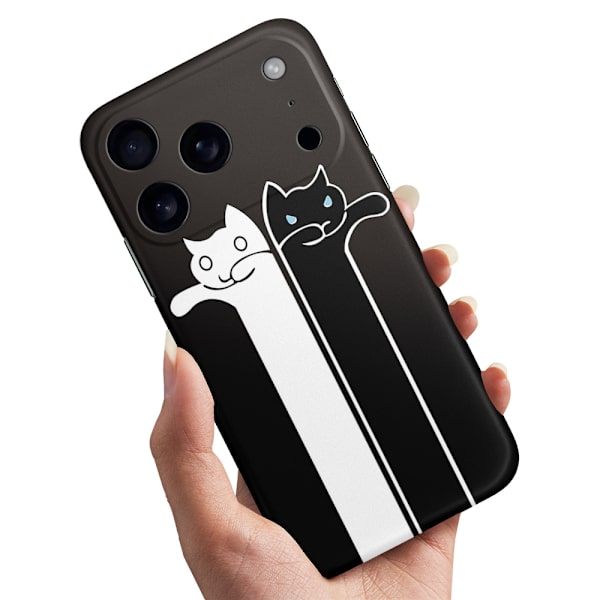 Deksel / Mobildeksel til iPhone 17 Pro Max - Avlange Katter