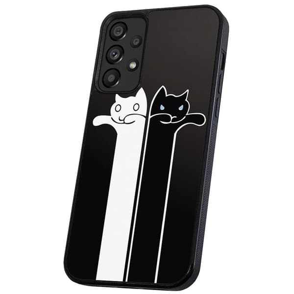 Samsung Galaxy A33 5G - Deksel/Mobildeksel Avlange Katter Multicolor