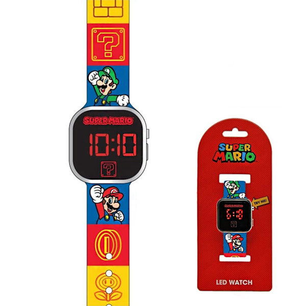 Super Mario Victory digital LED-klocka